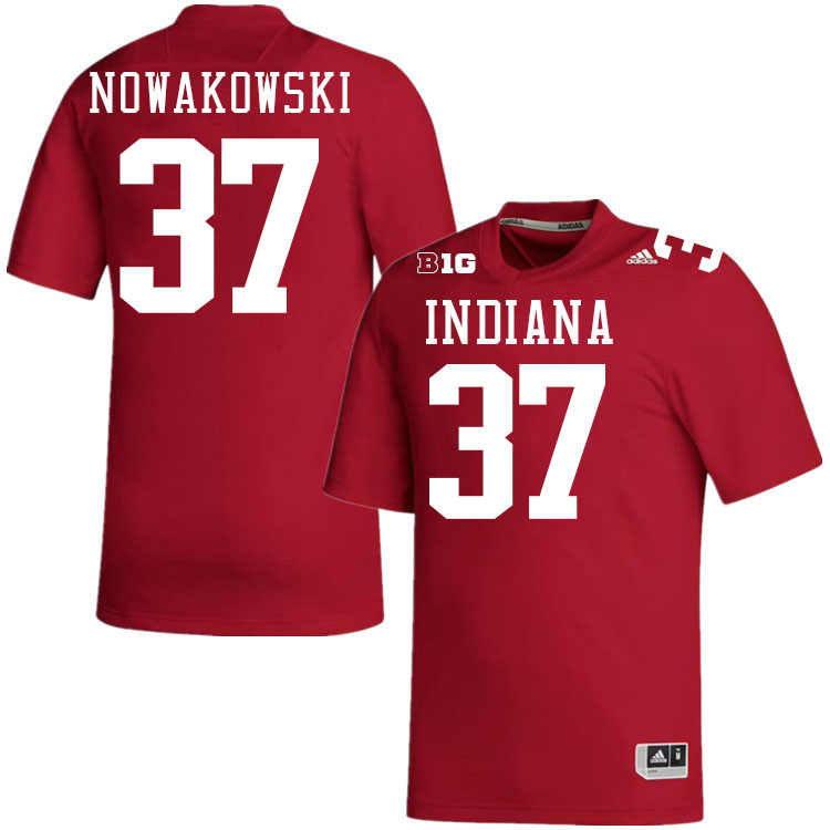 Riley Nowakowski Indiana Jerssey,Indiana University Hooisers Football Jersey,Uniforms-Crimson